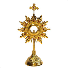 Custodia Eucarística Ostensorio Santísimo Tradicional 40 Cm