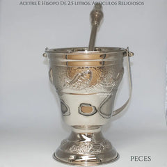 Acetre E Hisopo Litúrgico Articulos Religiosos Agua Bendita
