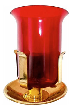 Gold Sanctuary Lamp, Onyx Spiral, Blessed Sacrament C1