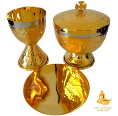 Caliz Copon Y Patena Para Iglesia O Capilla M10