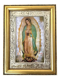Cuadro De La Virgen De Guadalupe 53x41 Cm
