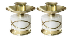Candelero De Mesa Piedra De Onix Para Cirio