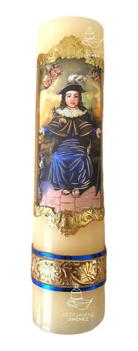 Cirio O Vela De Oración Santo Niño De Atocha