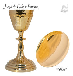 Caliz O Vaso Sagrado Y Patena