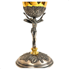 Cáliz Y Patena Modelo Cristo C01
