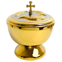 Copon O Cesto Litúrgico Chico Económico 300 Hostias Dorado