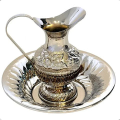 Lavatorio O Lavabo Con Bandeja De Comunion Liturgico Grande
