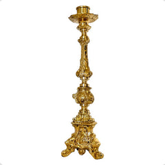 Candelero O Candelabro Barroco De 60 Cm De Bronce (1 Pieza) Bronce