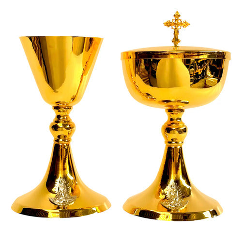 Caliz Copon Y Patena Liturgico Para Iglesia C21