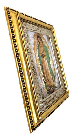 Cuadro De La Virgen De Guadalupe 53x41 Cm