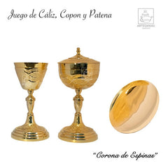 Caliz Copon Y Patena Para Iglesia O Capilla C303
