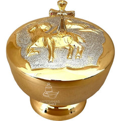 Copon O Cesto Litúrgico Chico Económico 150 Hostias Dorado