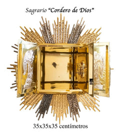 Sagrario Con Expositor De Santísimo Cordero De Dios
