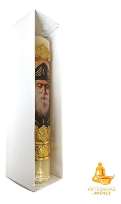 Cirio O Vela De Oración San Charbel