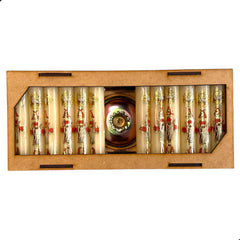 Vela De Oración 12 Piezas Con Portavela
