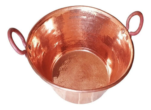 Cazos De Cobre Capacidad 40 Litros - Caso De Cobre Para Carn