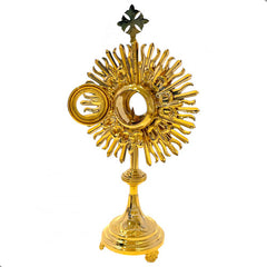 Custodia Eucarística Ostensorio Santísimo Perlada