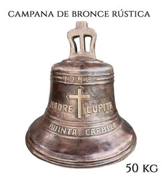 Campana De 50kg De Hacienda O Capilla Antigua