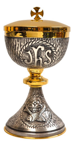 Caliz Copon Y Patena Liturgico Vaso Sagrado D01