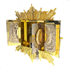 Sagrario Con Expositor Y Resplandor Cordero Iglesia 2 Puerta