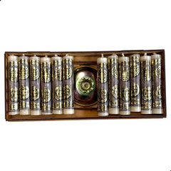 Vela De Oración 12 Piezas Con Portavela