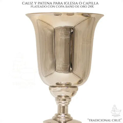 Caliz Y Patena Tradicional C114