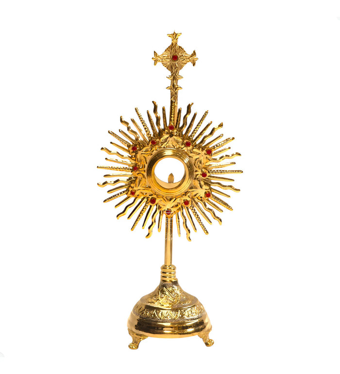 Ostensorio Tradicional 50 Cm Custodia Eucarística C01