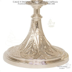 Caliz Y Patena Tradicional C113