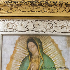 Cuadro De La Virgen De Guadalupe 53x41 Cm