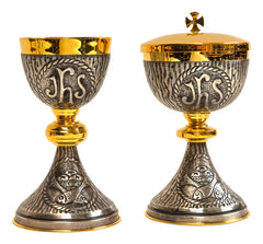 Caliz Copon Y Patena Liturgico Vaso Sagrado D06