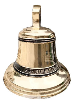 Campana De Bronce Para Iglesia Elaborada Artesanalmente