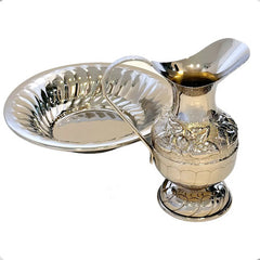 Lavatorio O Lavabo Con Bandeja De Comunion Liturgico Grande