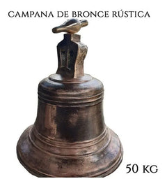 Campana De 50kg De Hacienda O Capilla Antigua