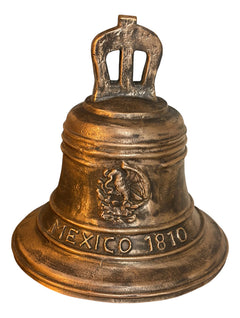 Bronze Wall Bell 10 kg Rustic Mexico 1810