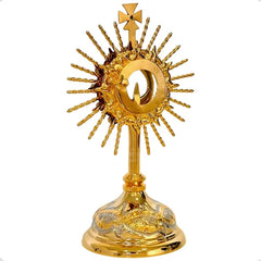 Custodia Eucarística Ostensorio Santísimo Tradicional 27 Cm