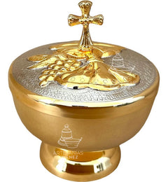 Copon O Cesto Litúrgico Chico Económico 150 Hostias Dorado