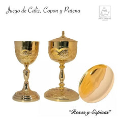 Caliz Copon Y Patena Para Iglesia O Capilla C306
