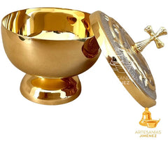 Copon O Cesto Litúrgico Chico Económico 150 Hostias Dorado