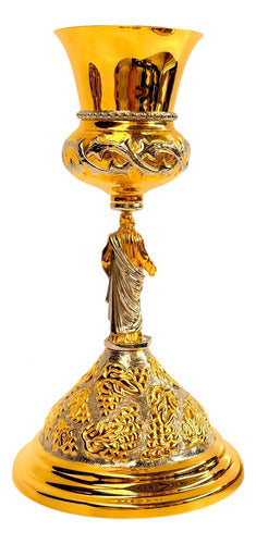 Caliz Sagrado Corazón De Jesús Y Patena Rostro Cristo Jhs