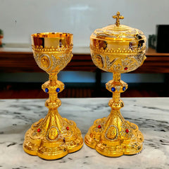 Caliz Copon Y Patena Liturgico