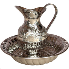Lavatorio O Lavabo Con Bandeja De Comunion Liturgico Mediano