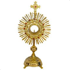 Custodia Eucarística Ostensorio Santísimo Tradicional 50 Cm
