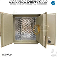 Sagrario O Tabernaculo Con Expositor Para Iglesia O Capilla