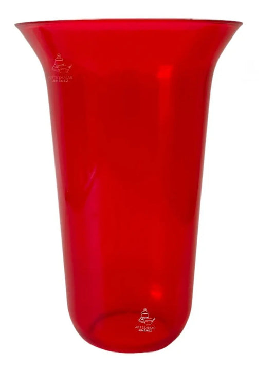 Vaso o bombilla acrílica para lámpara eléctrica semanaria