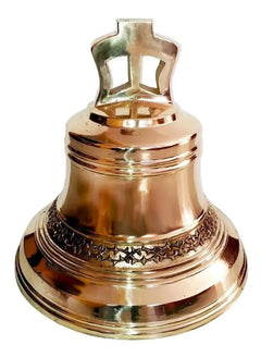 Campana De 20 Kilogramos, Cobre Y Bronce (media Misa) Pulida