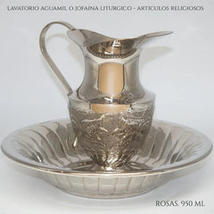 Lavatorio O Lavabo Con Bandeja De Comunion Liturgico Grande