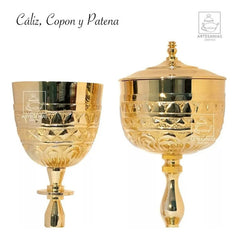 Caliz Copon Y Patena Para Iglesia O Capilla C310