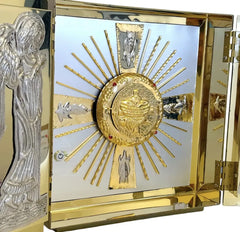 Sagrario O Tabernaculo Con Expositor De Santísimo 40x40cm S1