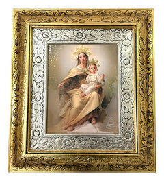 Cuadro Virgen Del Carmen 45x40 Cm C006