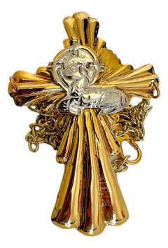 Portamicrofono Dorado Articulos Religiosos